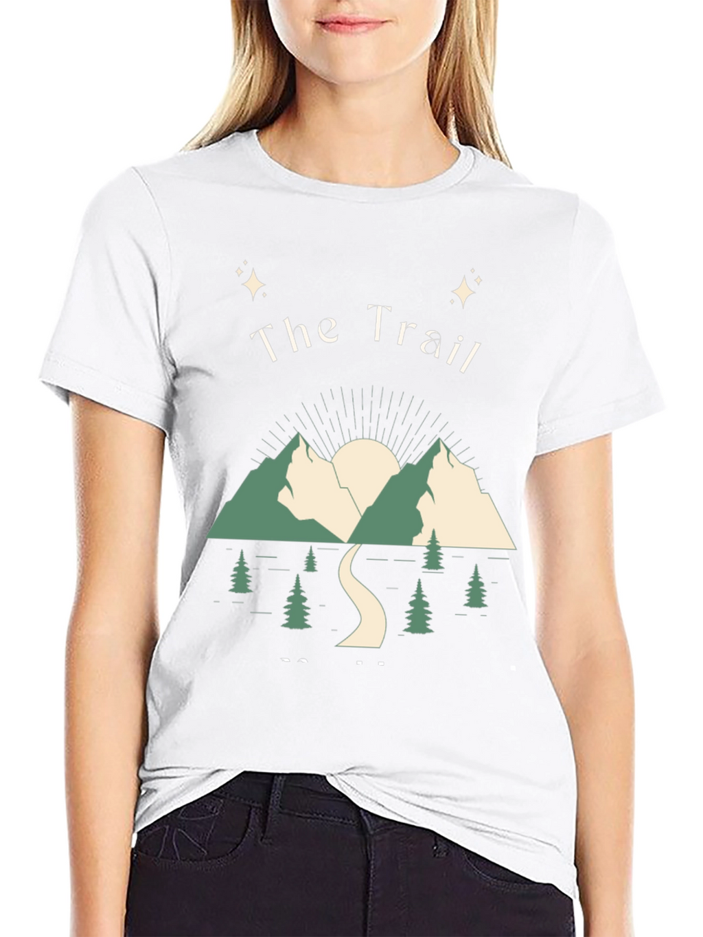 The Trail Graphic Tee - Nature Adventure Shirt
