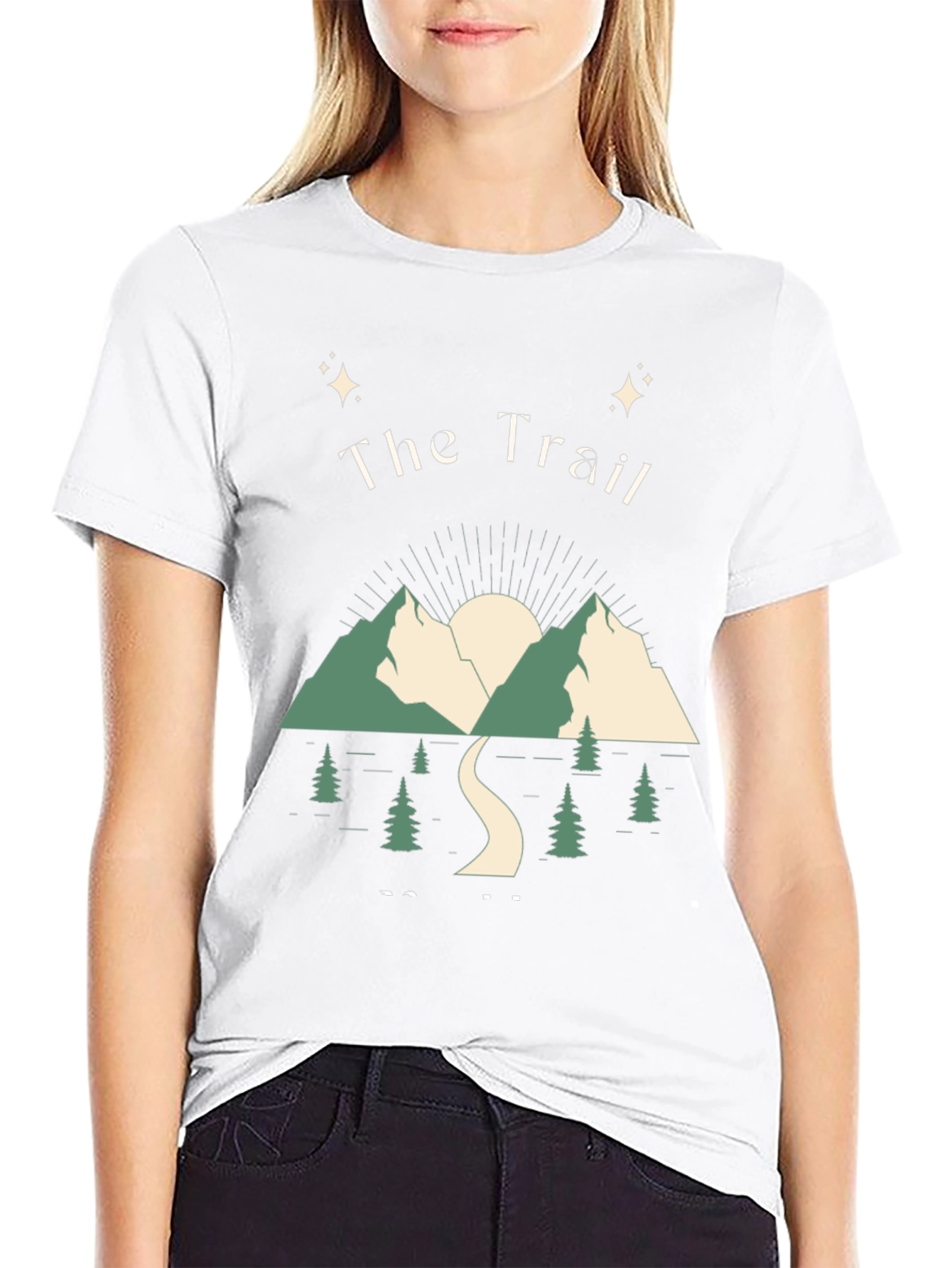 The Trail Graphic Tee - Nature Adventure Shirt