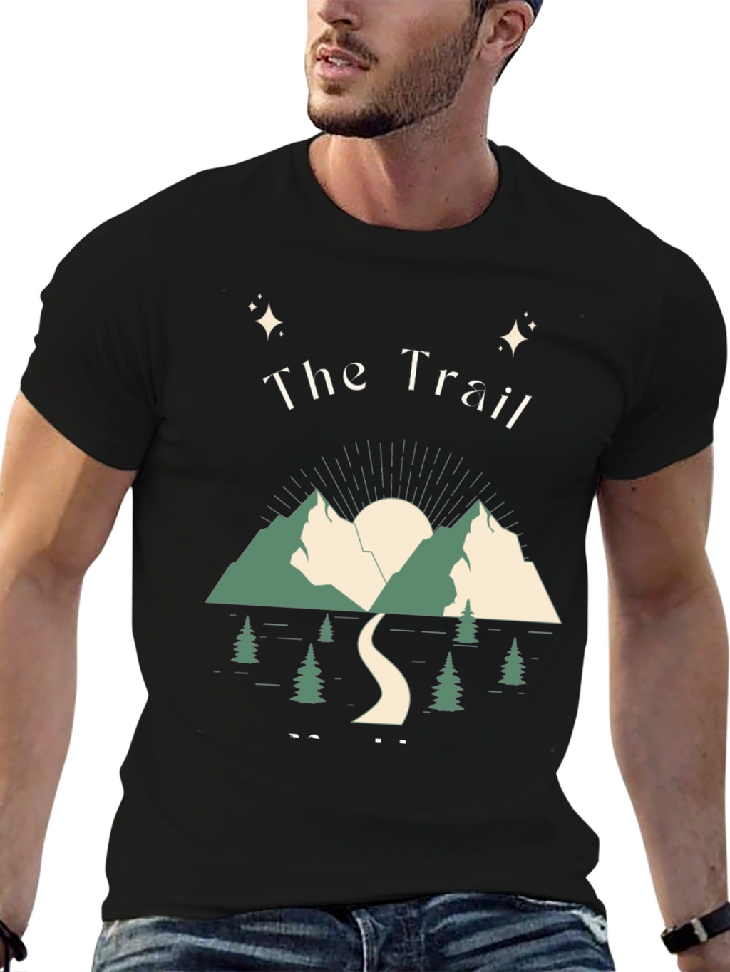 The Trail Graphic Tee - Nature Adventure Shirt