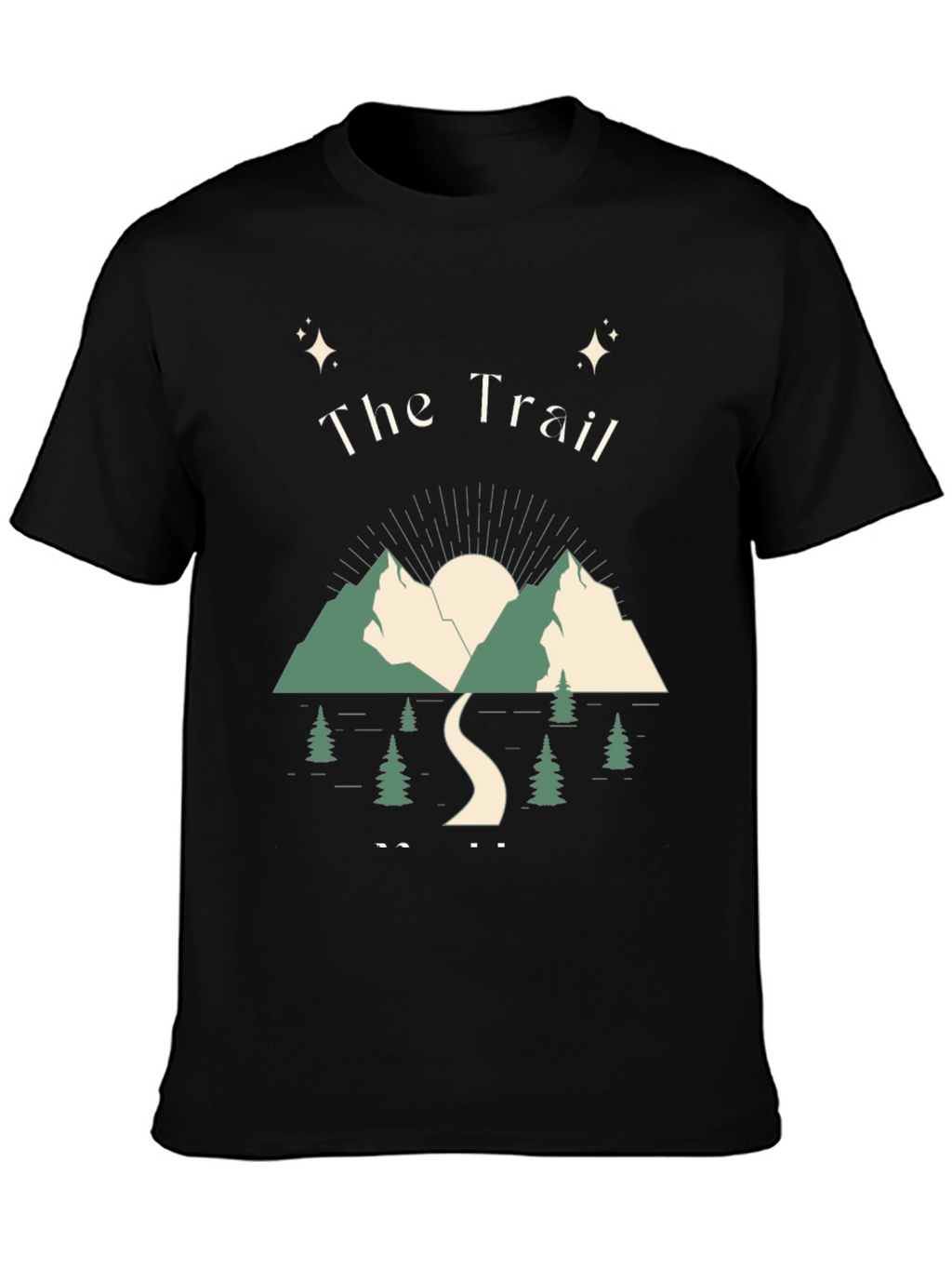 The Trail Graphic Tee - Nature Adventure Shirt