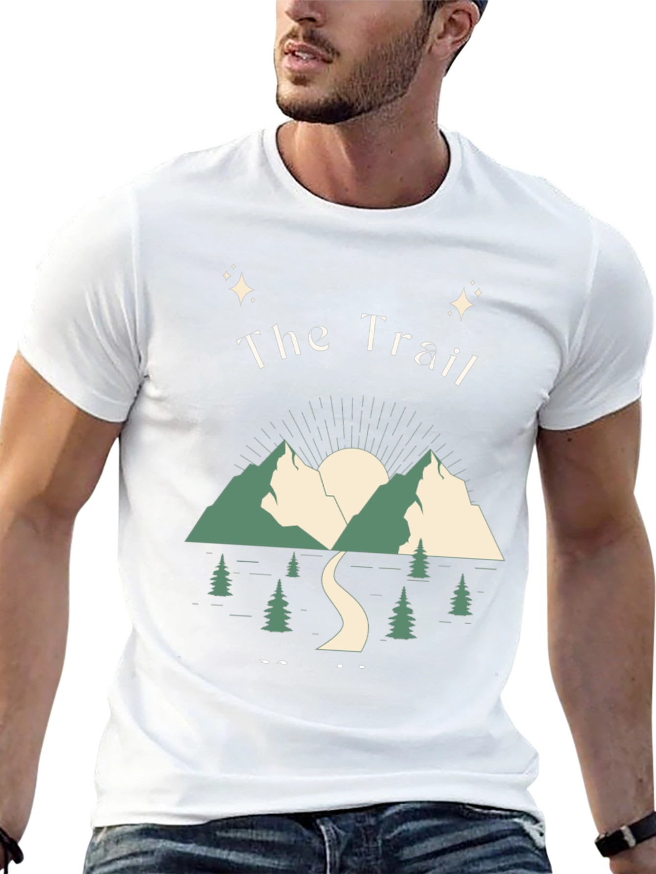The Trail Graphic Tee - Nature Adventure Shirt