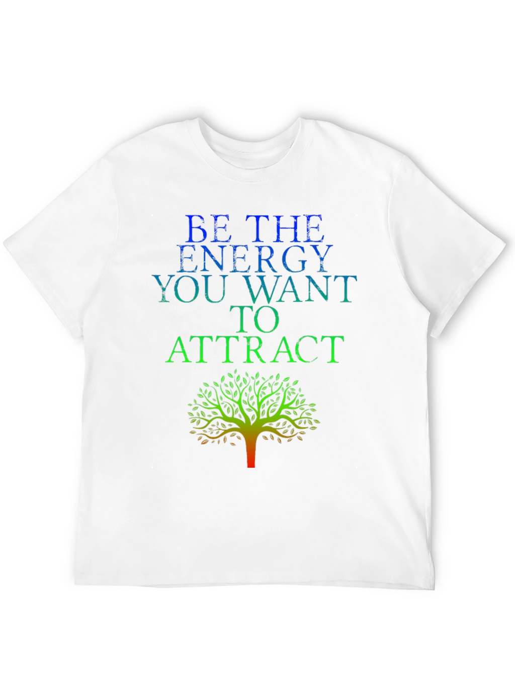 Energy Tree Graphic Tee - Black Cotton Blend