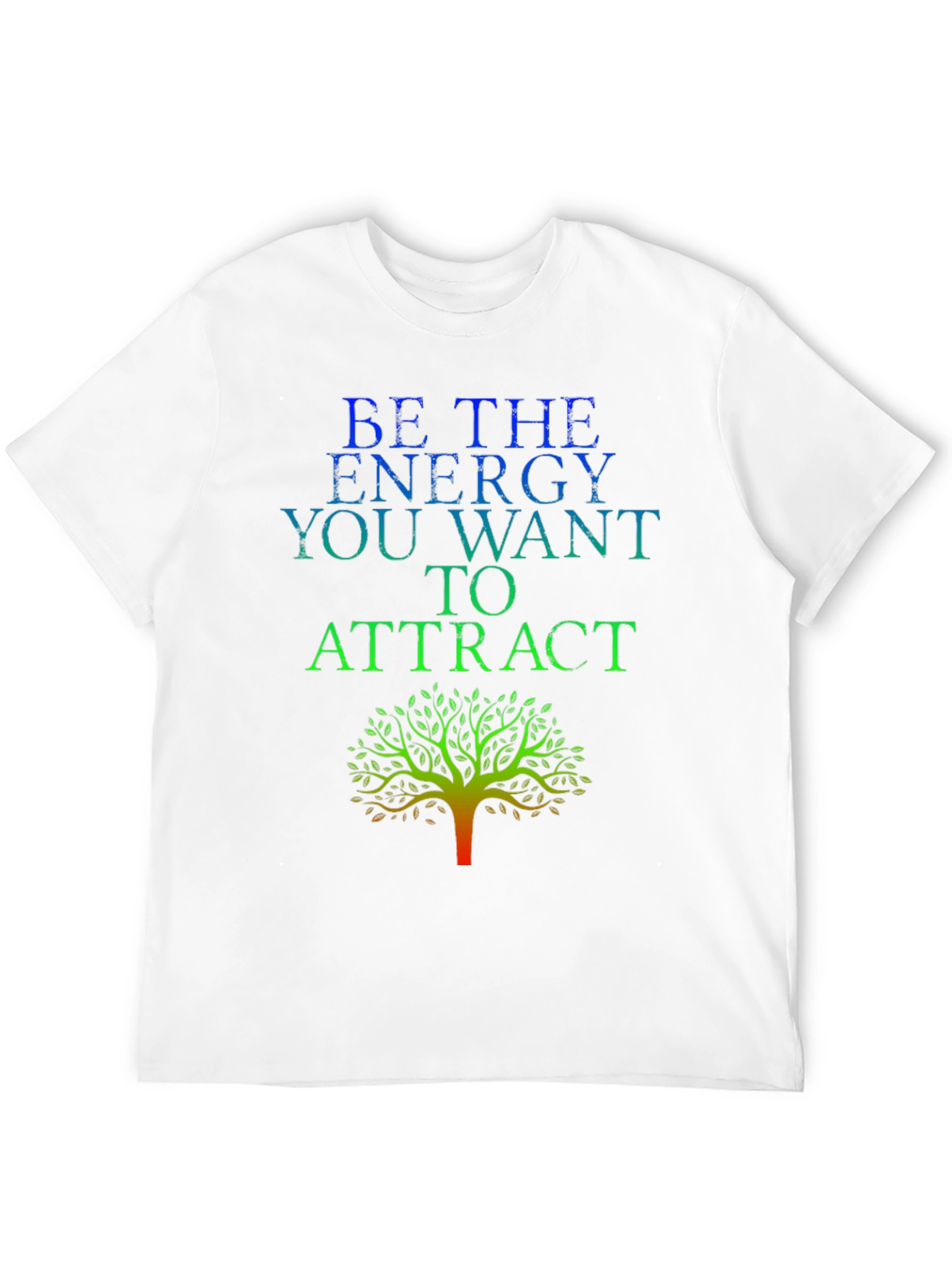Energy Tree Graphic Tee - Black Cotton Blend
