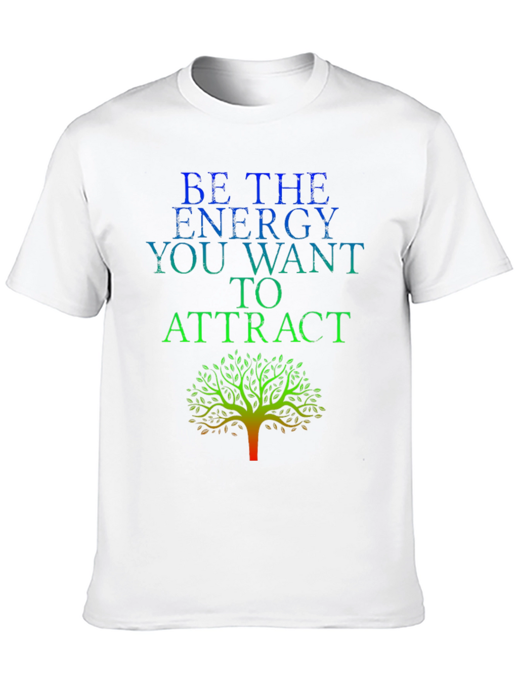 Energy Tree Graphic Tee - Black Cotton Blend