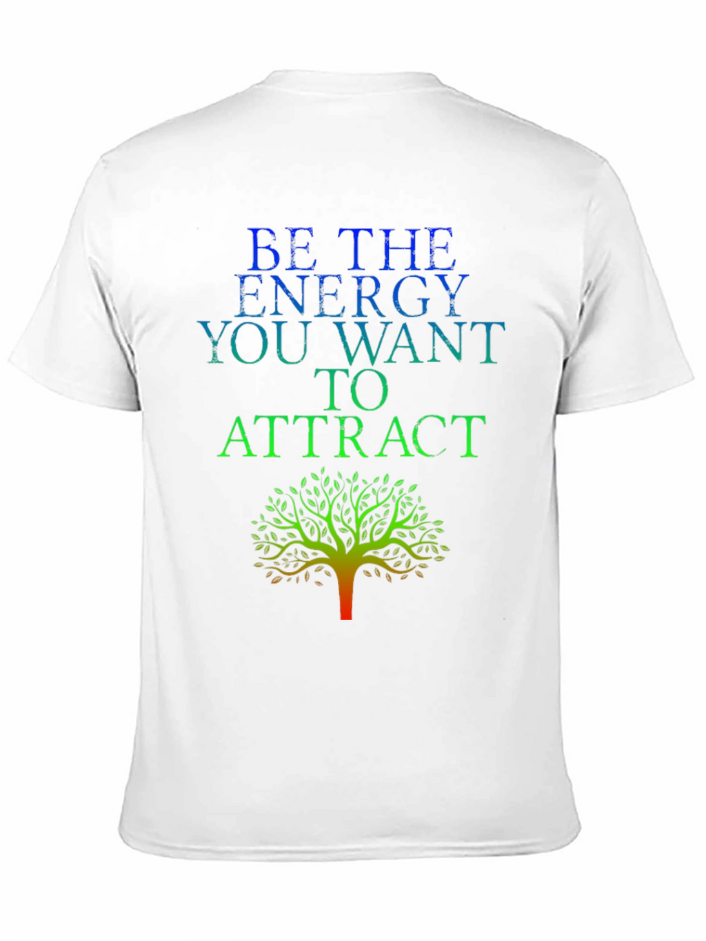 Energy Tree Graphic Tee - Black Cotton Blend