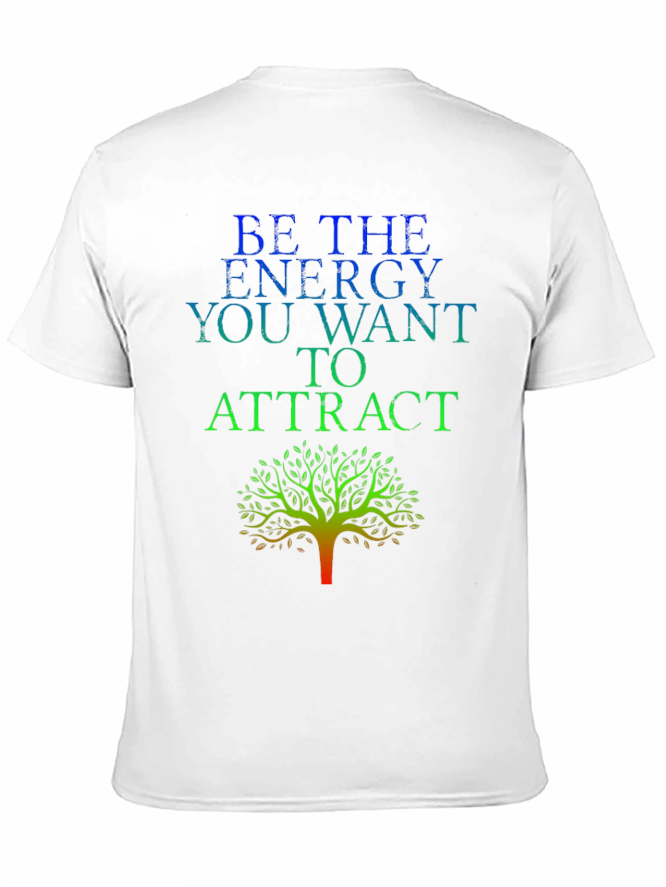 Energy Tree Graphic Tee - Black Cotton Blend