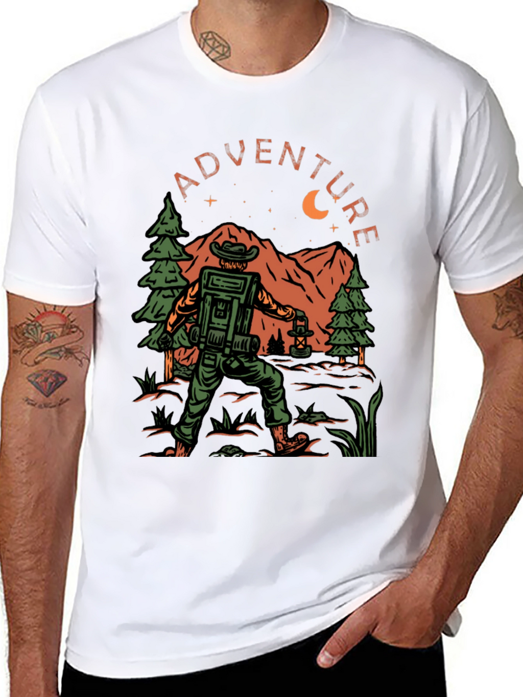 Adventure Hiking Graphic T-Shirt