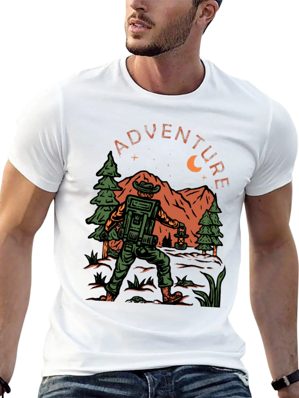 Adventure Hiking Graphic T-Shirt