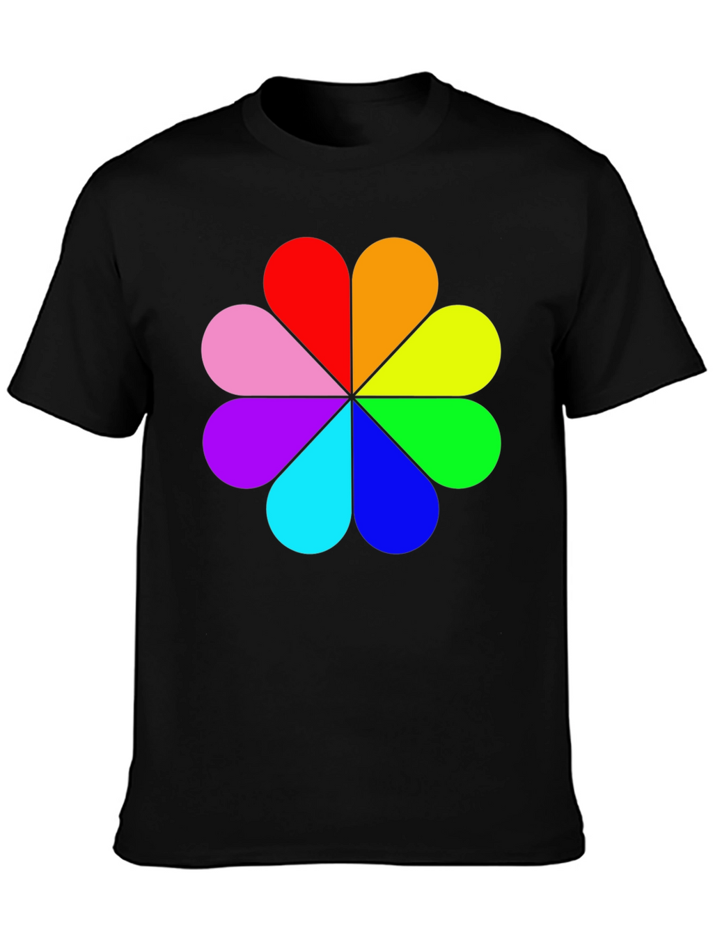 Rainbow Flower Power T-Shirt