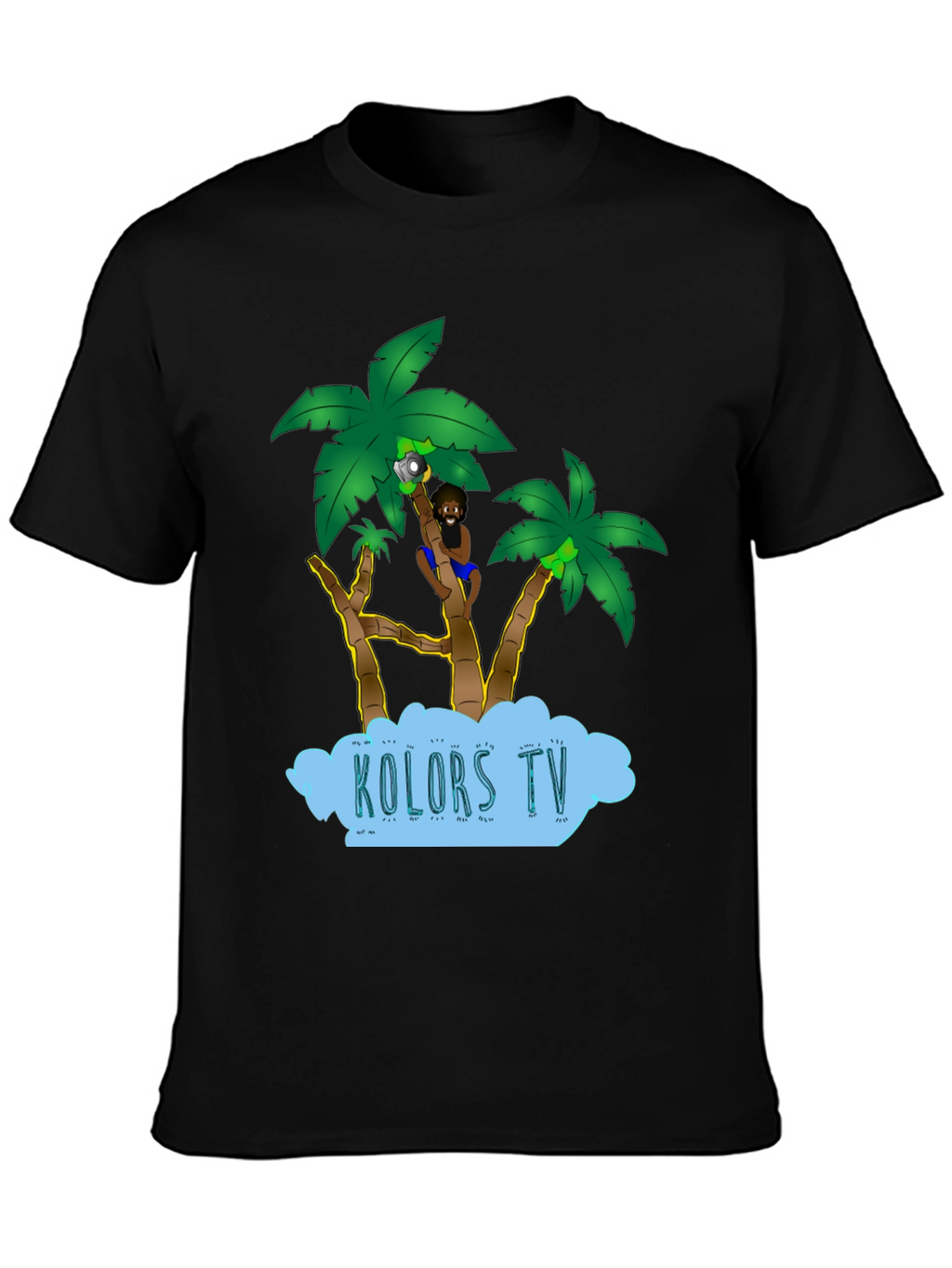 Tropical Cartoon Design Tee