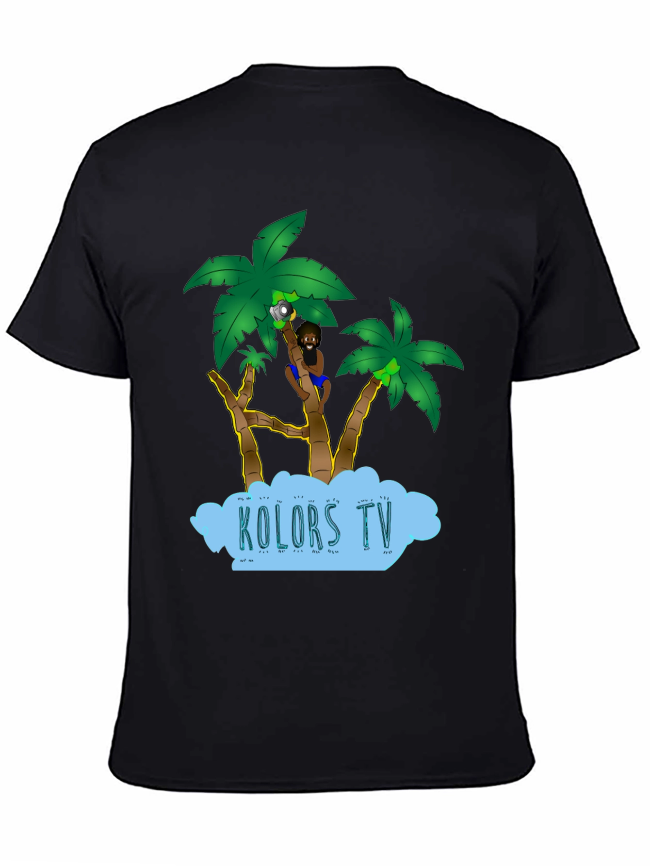 Tropical Cartoon Design Tee