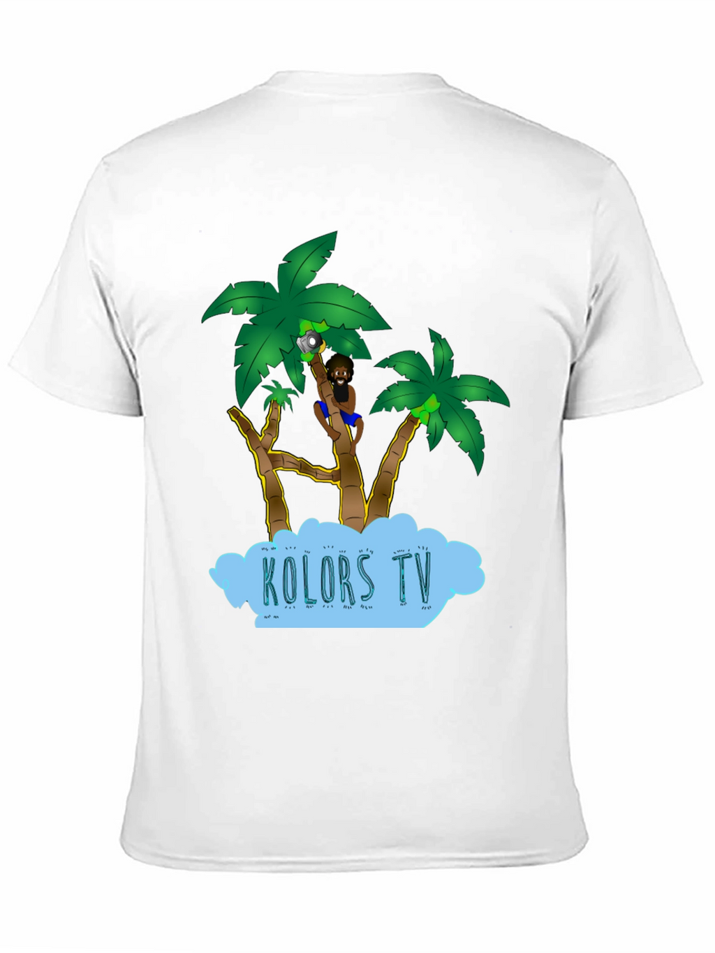 Tropical Cartoon Design Tee