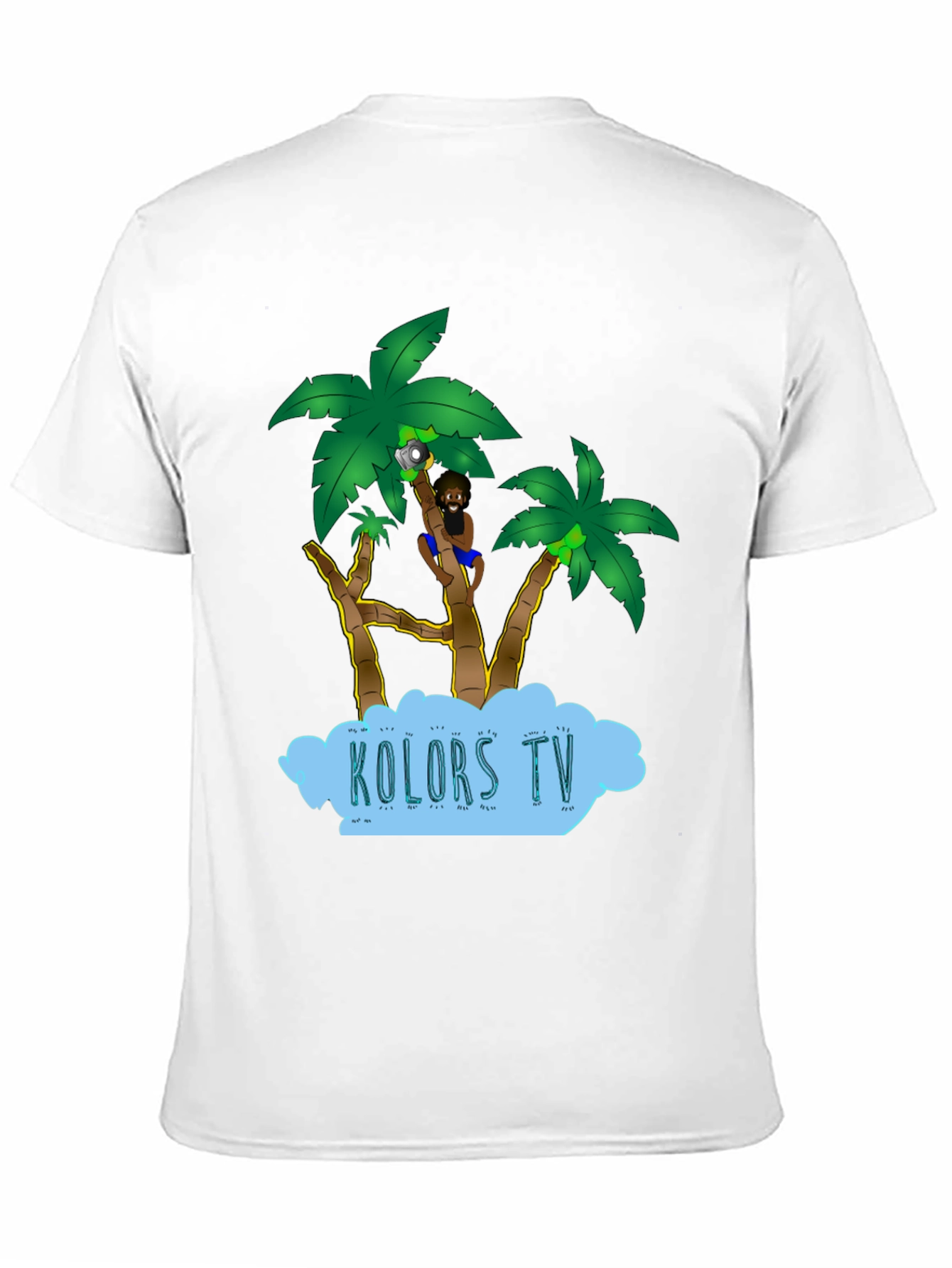Tropical Cartoon Design Tee