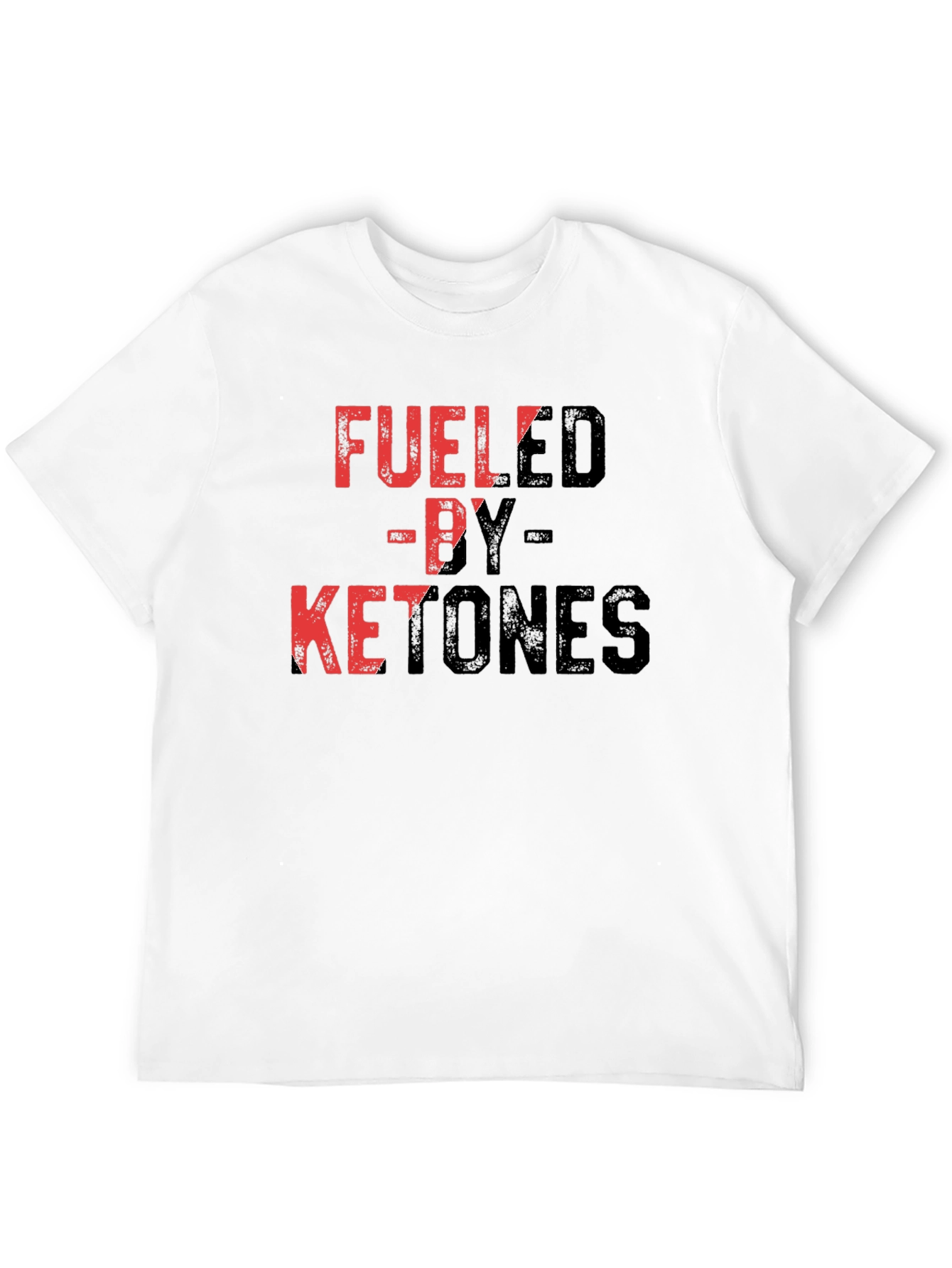 Fueled by Ketones Black Graphic T-Shirt