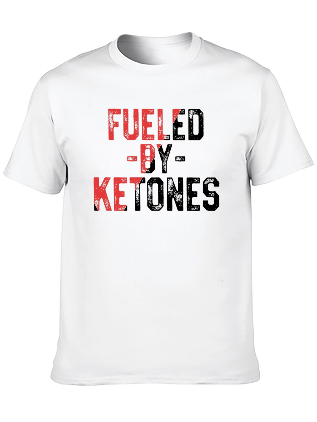 Fueled by Ketones Black Graphic T-Shirt