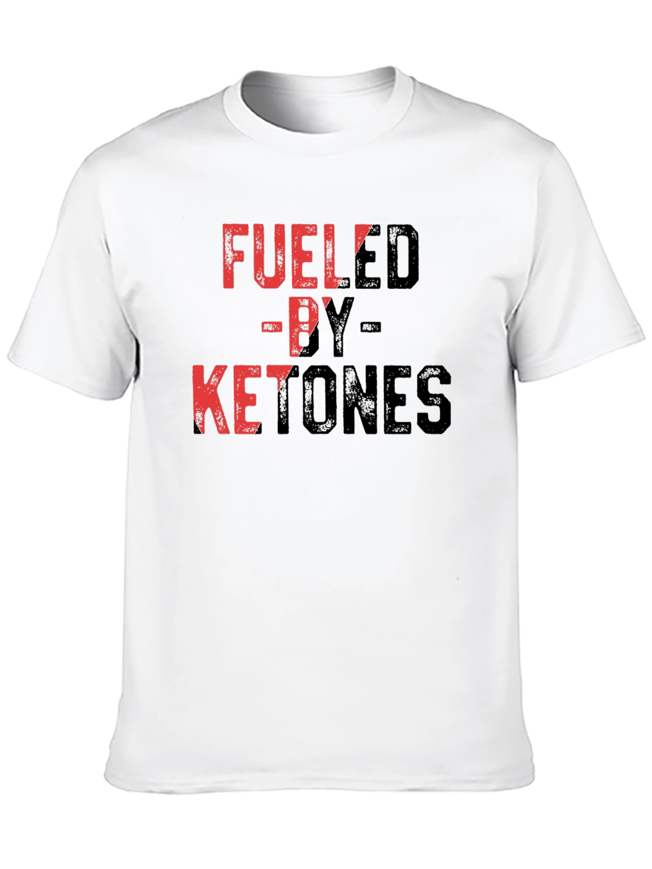 Fueled by Ketones Black Graphic T-Shirt