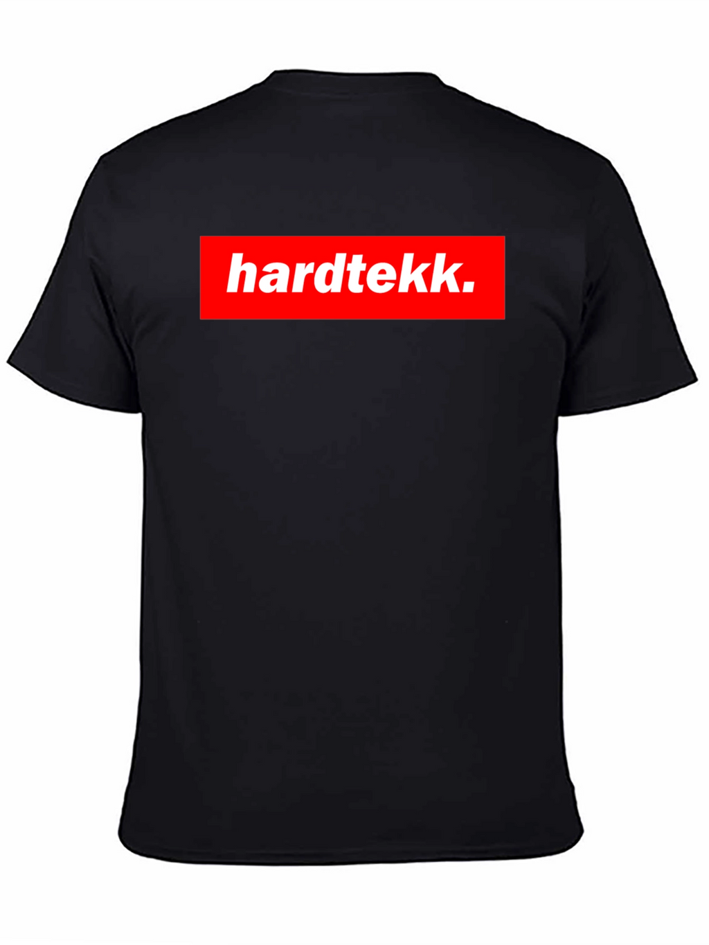 Hardtekk Black T-Shirt - Bold Graphic Tee