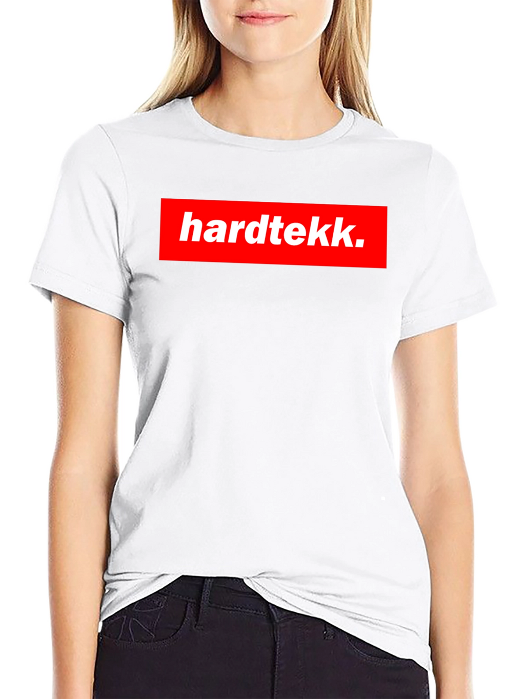 Hardtekk Black T-Shirt - Bold Graphic Tee