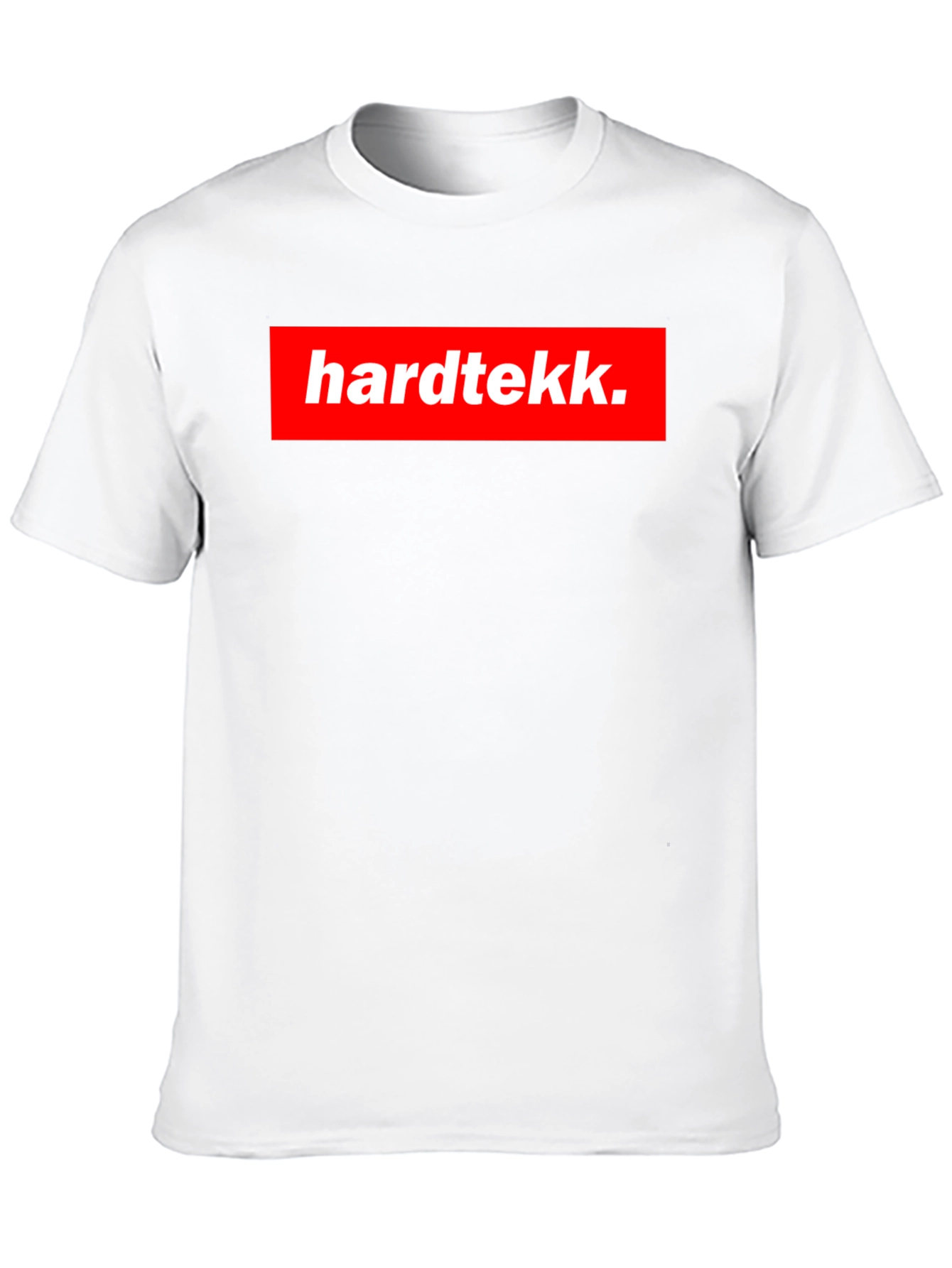 Hardtekk Black T-Shirt - Bold Graphic Tee