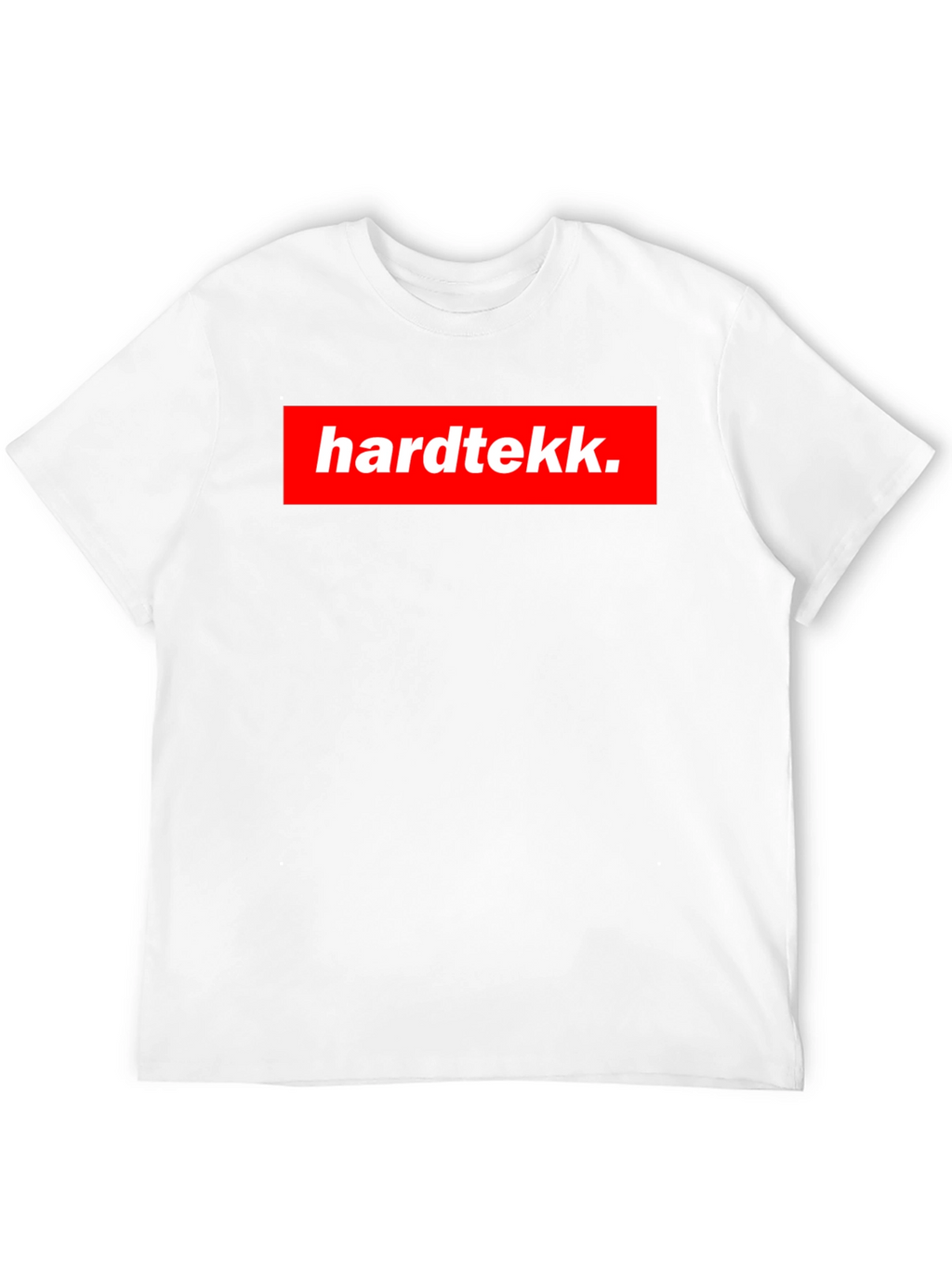 Hardtekk Black T-Shirt - Bold Graphic Tee