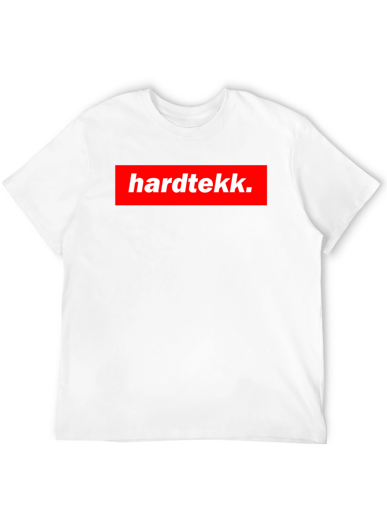 Hardtekk Black T-Shirt - Bold Graphic Tee
