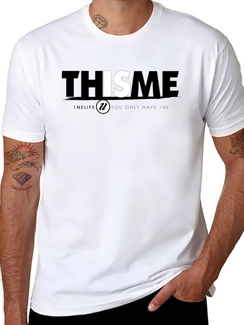 THIS IS ME Graphic Tee - 1NLIFE Cotton T-Shirt