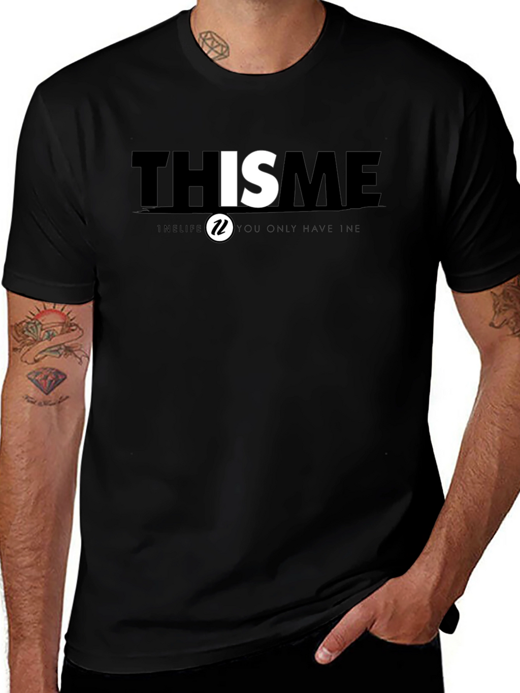 THIS IS ME Graphic Tee - 1NLIFE Cotton T-Shirt