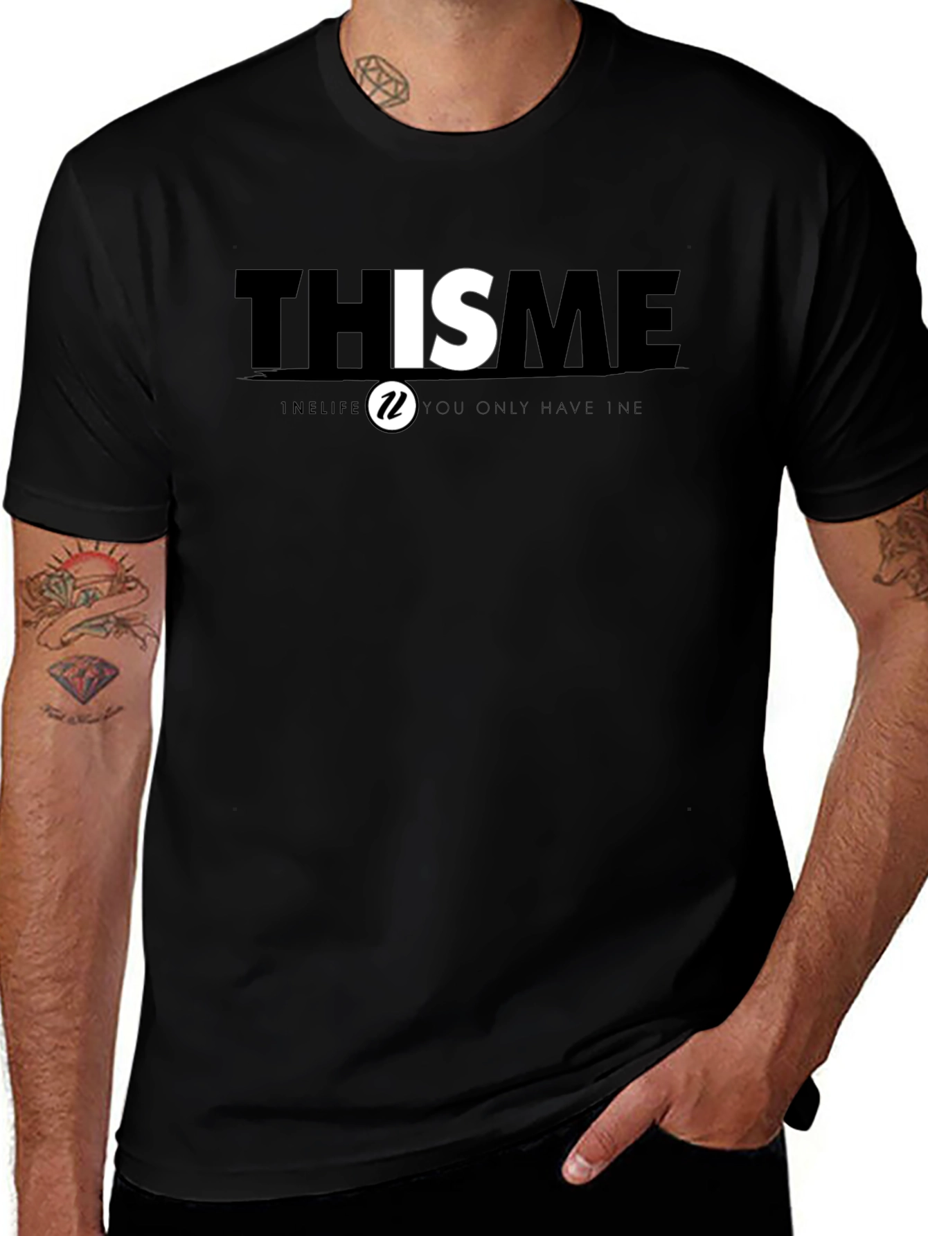 THIS IS ME Graphic Tee - 1NLIFE Cotton T-Shirt
