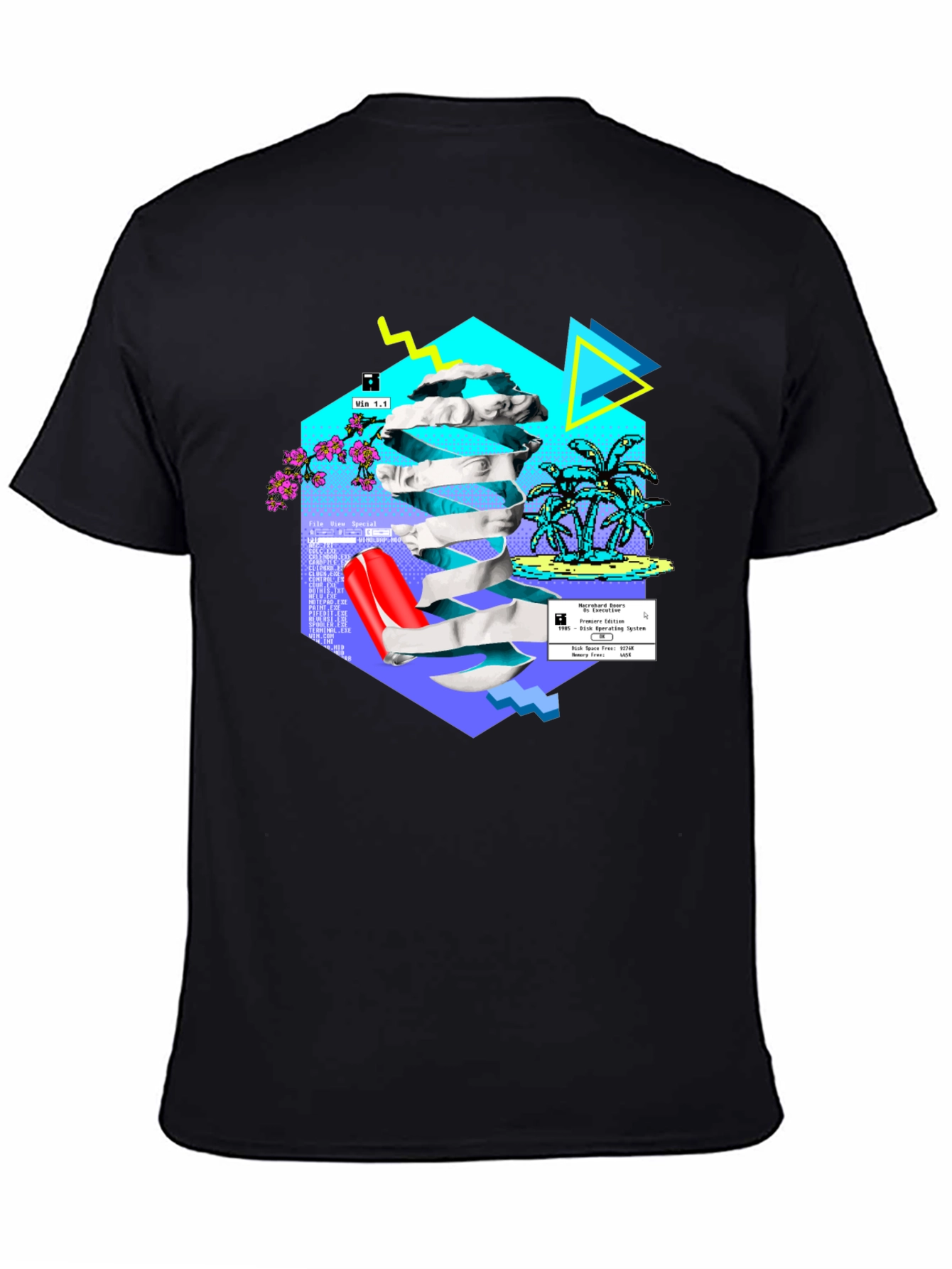 Retro Vaporwave T-Shirt - 90s Aesthetic Graphic Tee
