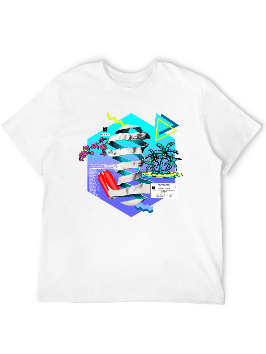 Retro Vaporwave T-Shirt - 90s Aesthetic Graphic Tee