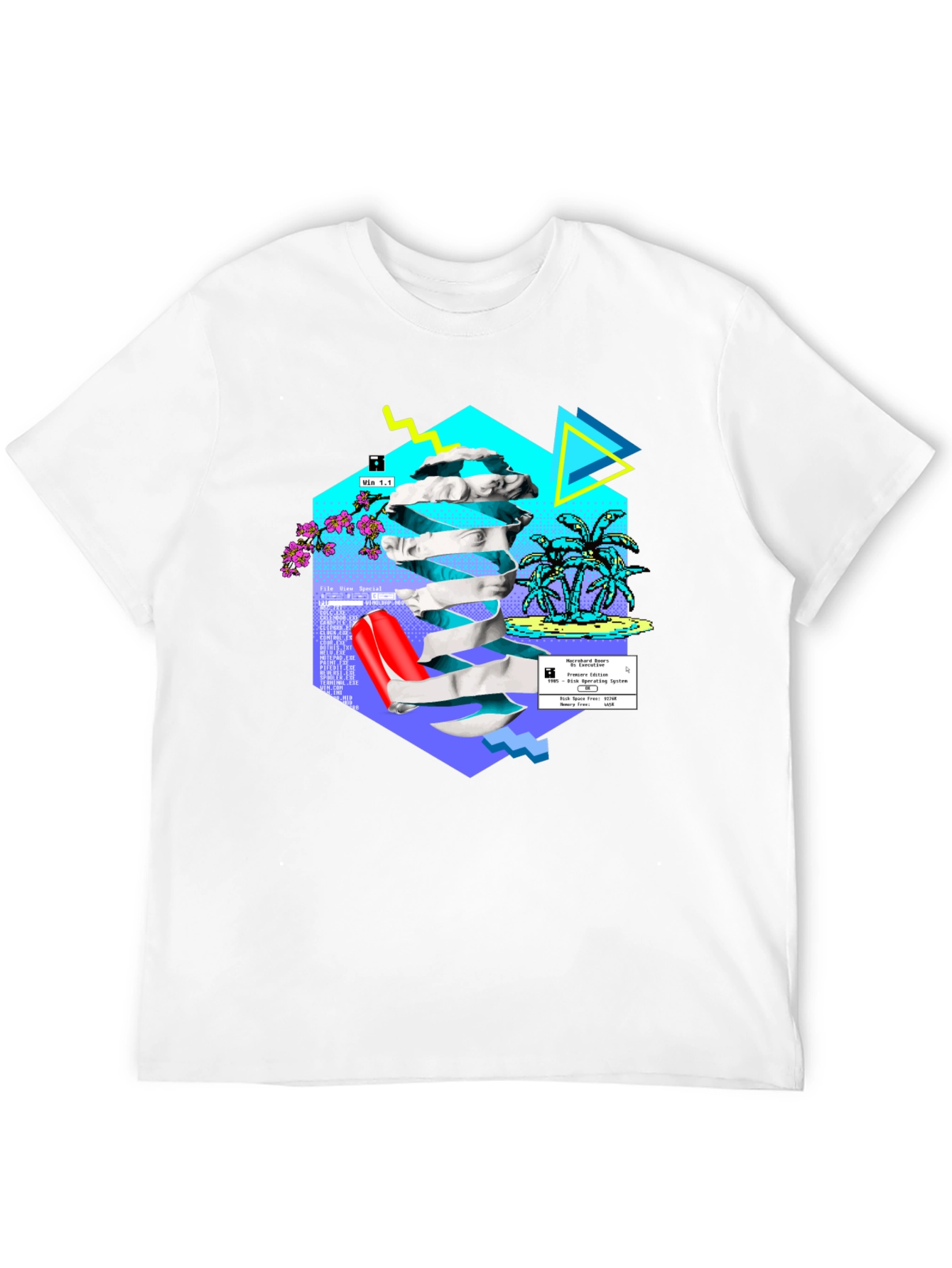 Retro Vaporwave T-Shirt - 90s Aesthetic Graphic Tee