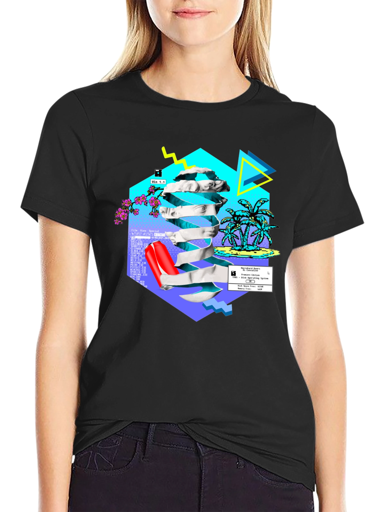 Retro Vaporwave T-Shirt - 90s Aesthetic Graphic Tee