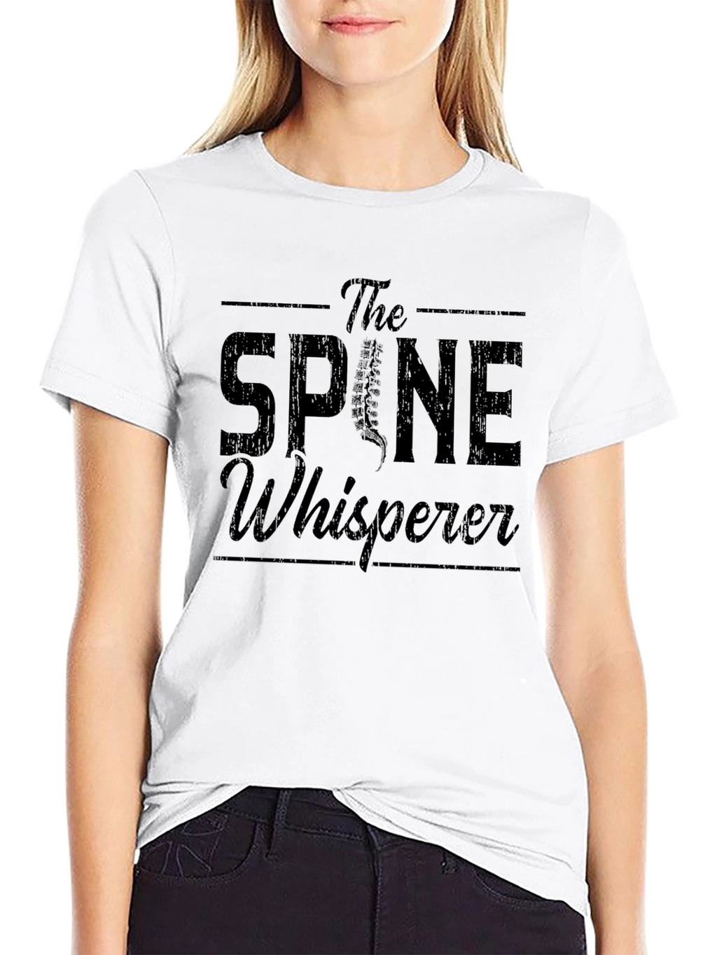 The Spine Whisperer Graphic T-Shirt