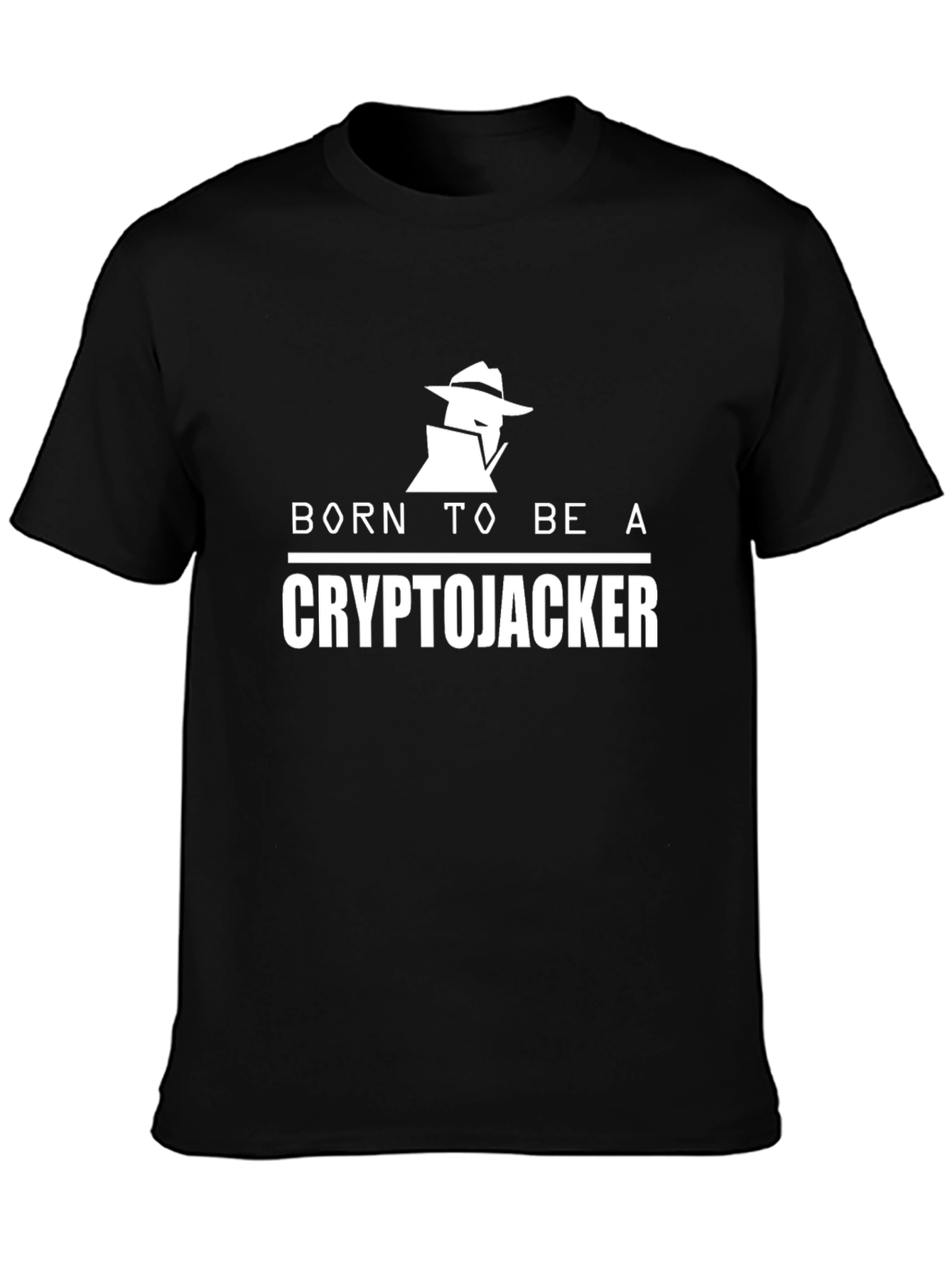 CryptoJacker T-Shirt - Hacking Design