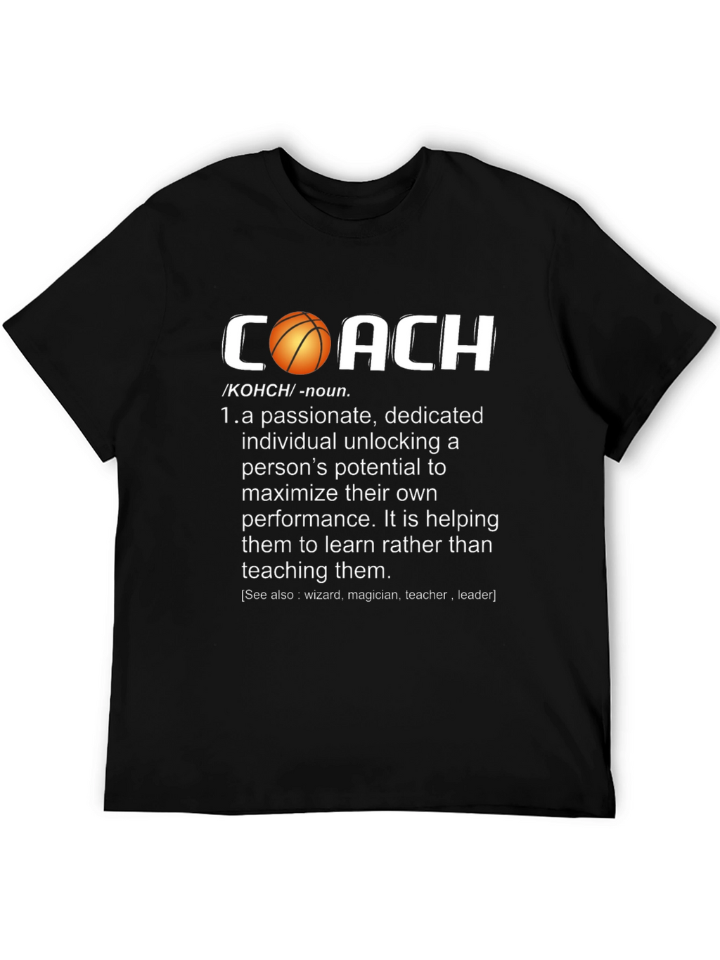 Coach Definition Graphic T-Shirt