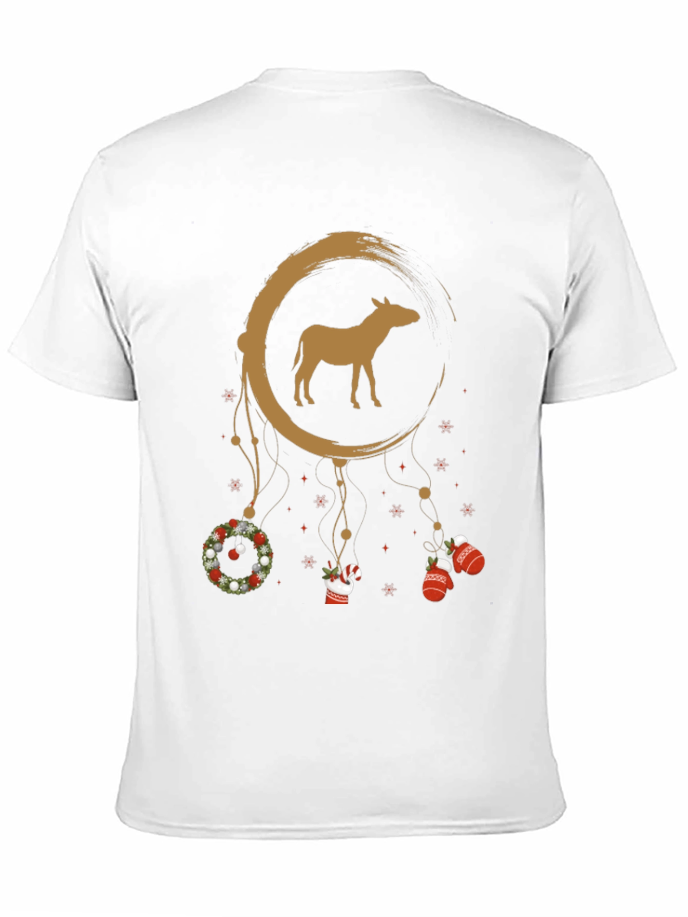 Festive Donkey Dreamcatcher Graphic Tee