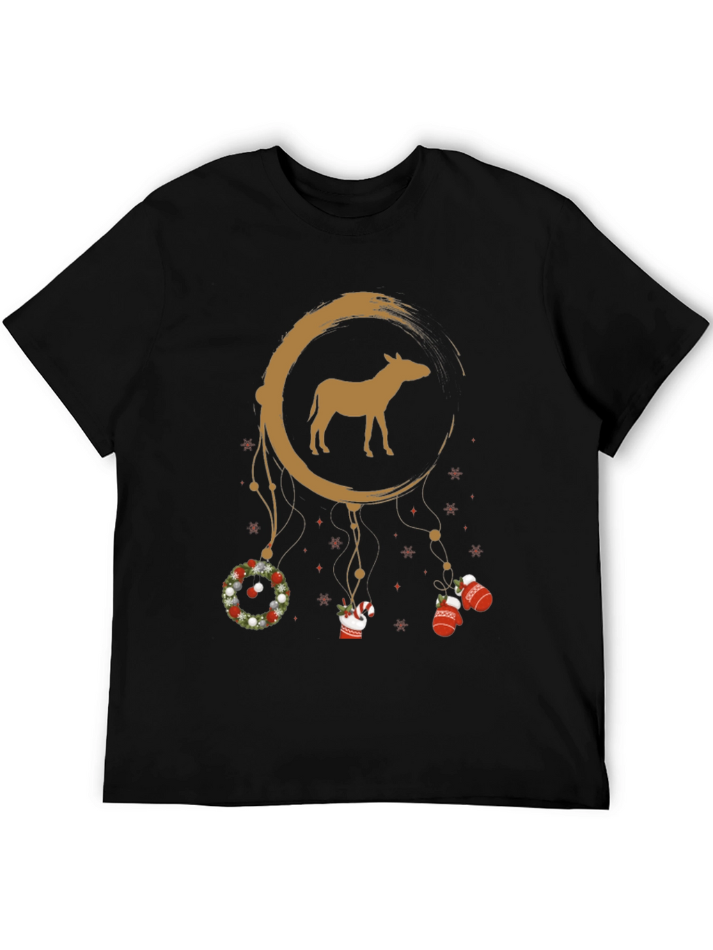Festive Donkey Dreamcatcher Graphic Tee