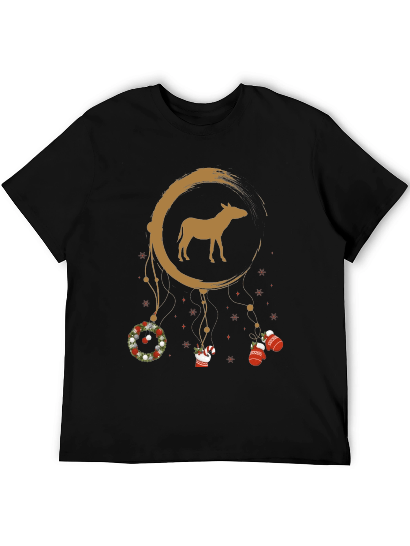 Festive Donkey Dreamcatcher Graphic Tee