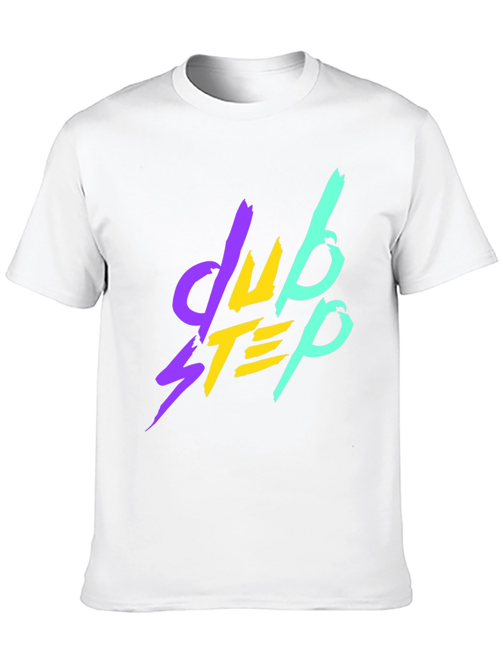 Dubstep Graphic Tee - Black Cotton T-Shirt