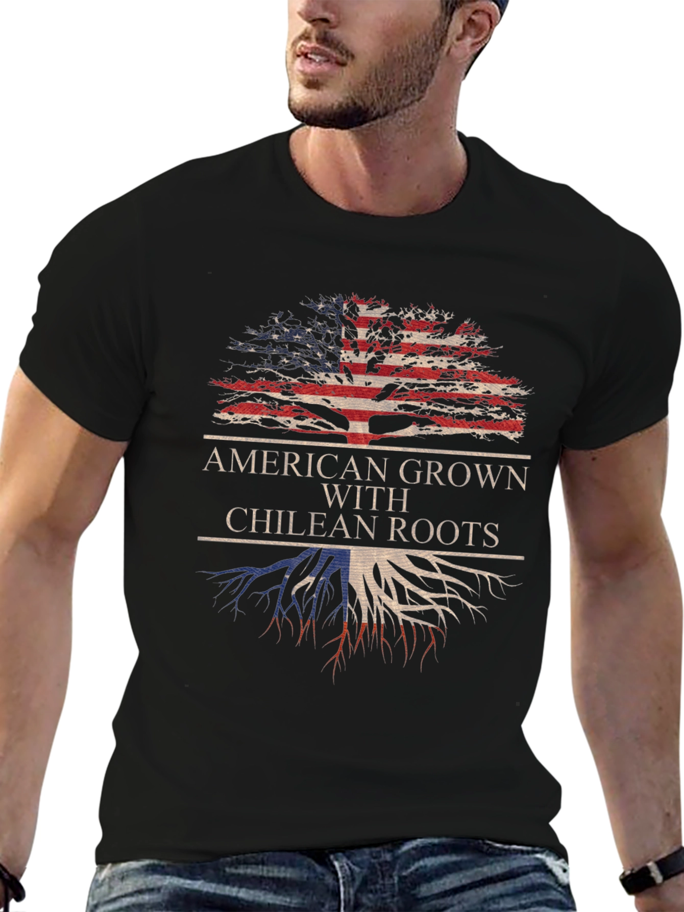 American Grown with Chilean Roots T-Shirt