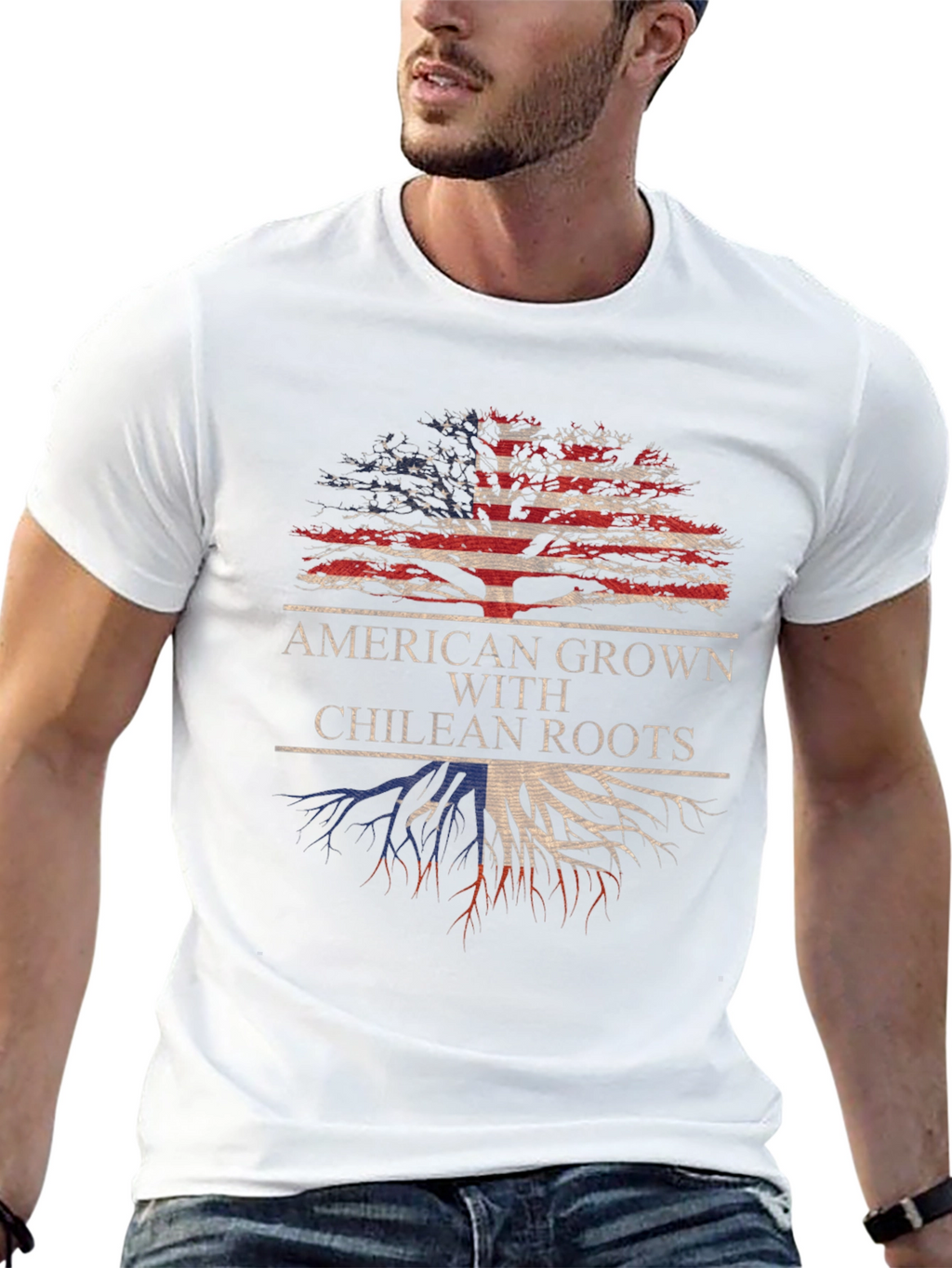 American Grown with Chilean Roots T-Shirt