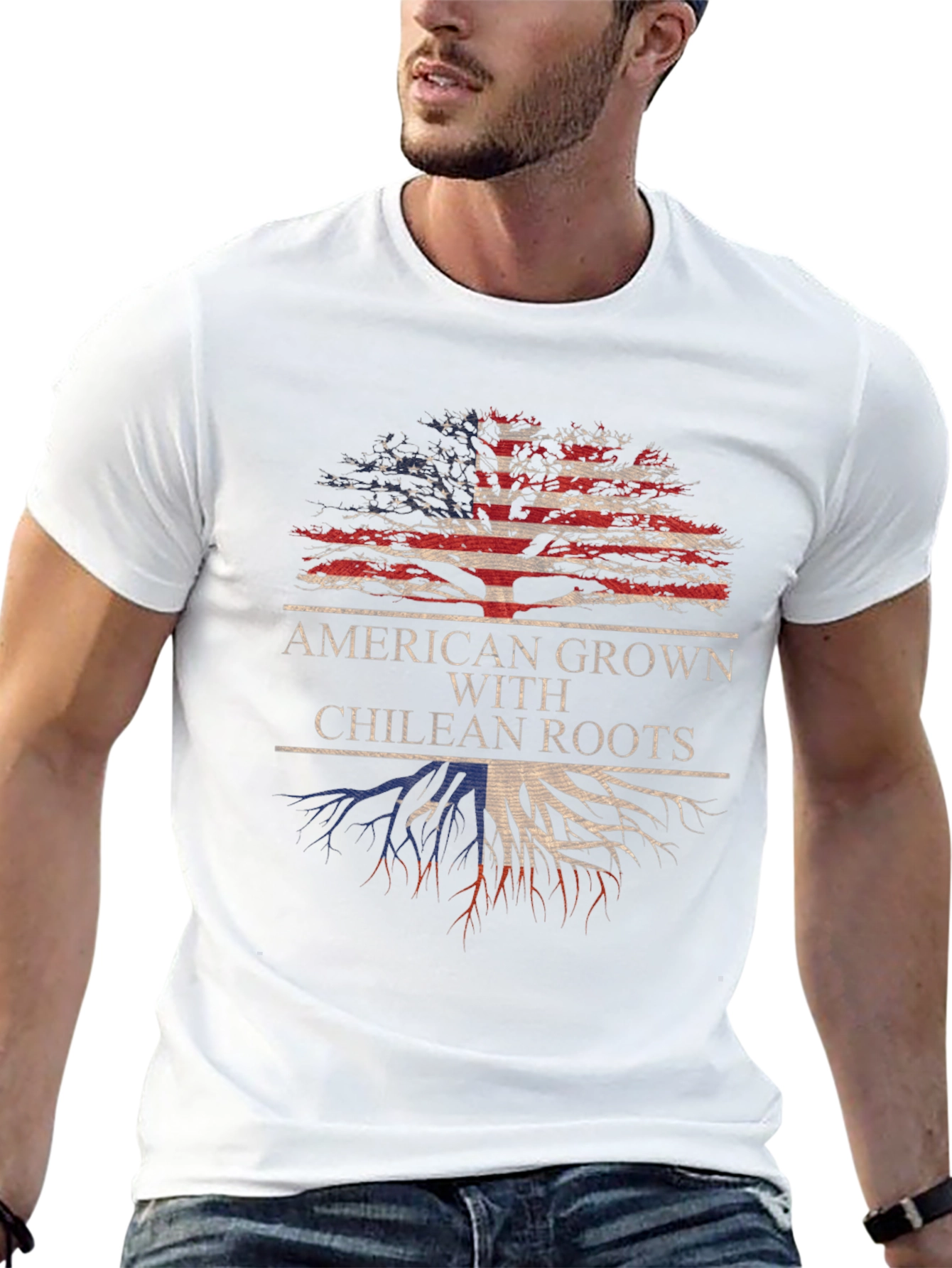 American Grown with Chilean Roots T-Shirt