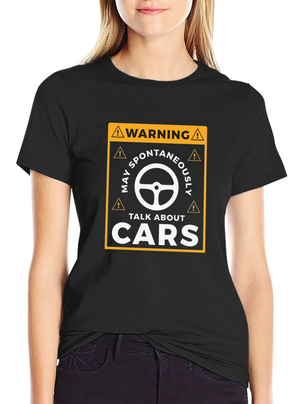 Warning: May Spontaneously Talk About Cars T-Shirt
