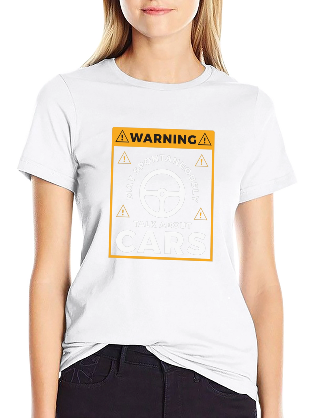 Warning: May Spontaneously Talk About Cars T-Shirt