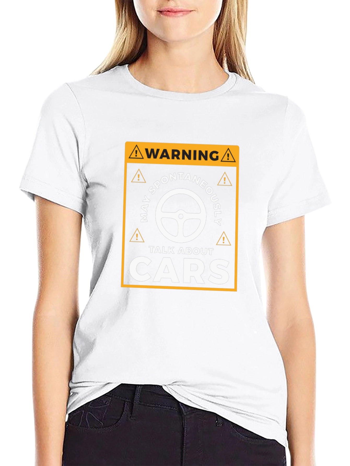 Warning: May Spontaneously Talk About Cars T-Shirt
