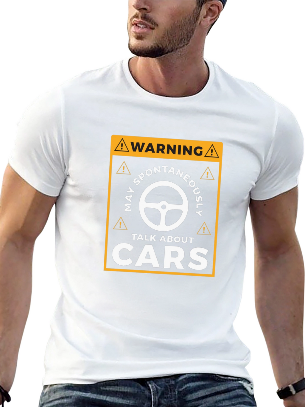 Warning: May Spontaneously Talk About Cars T-Shirt