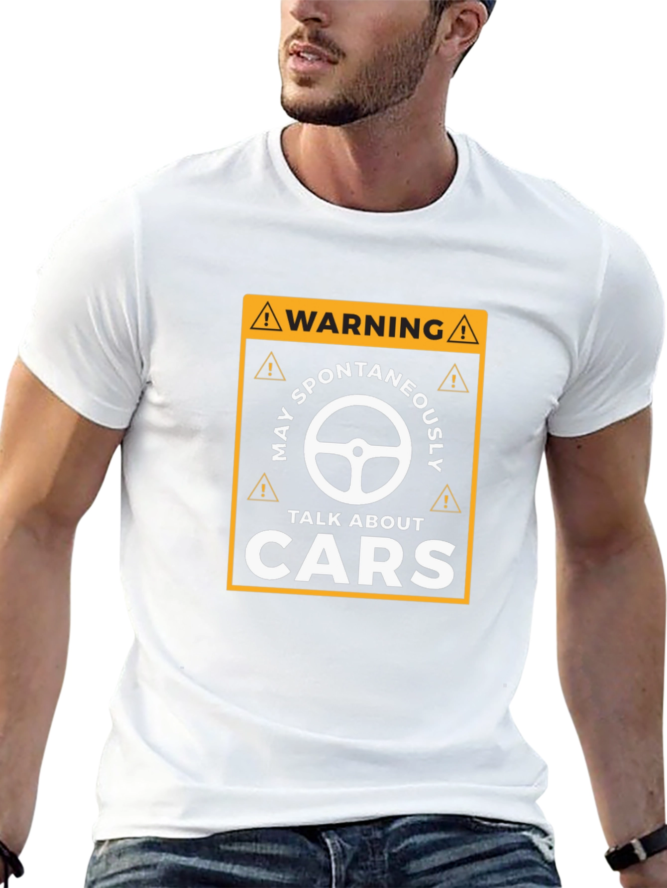 Warning: May Spontaneously Talk About Cars T-Shirt