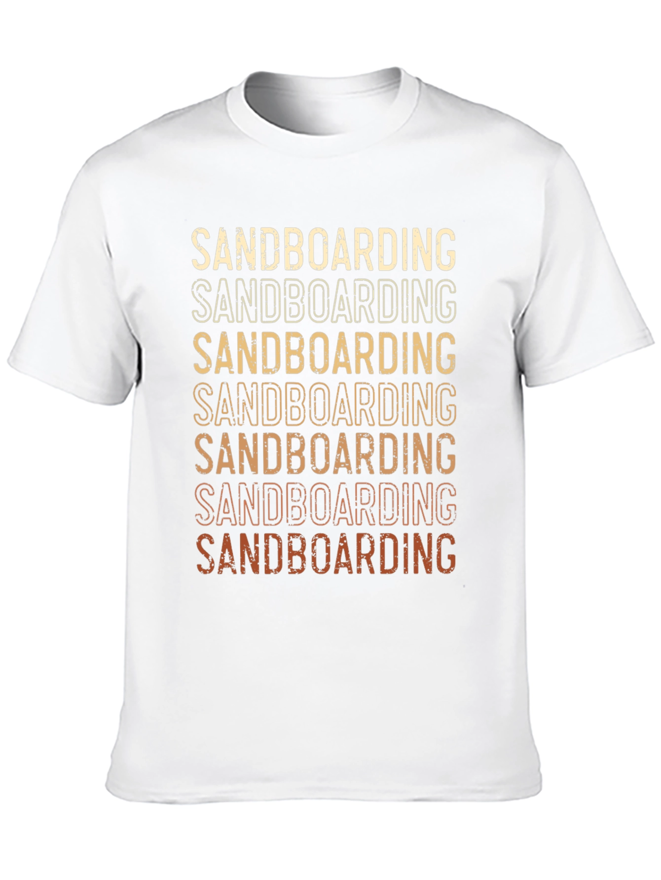 Sandboarding Retro Graphic Tee - Black
