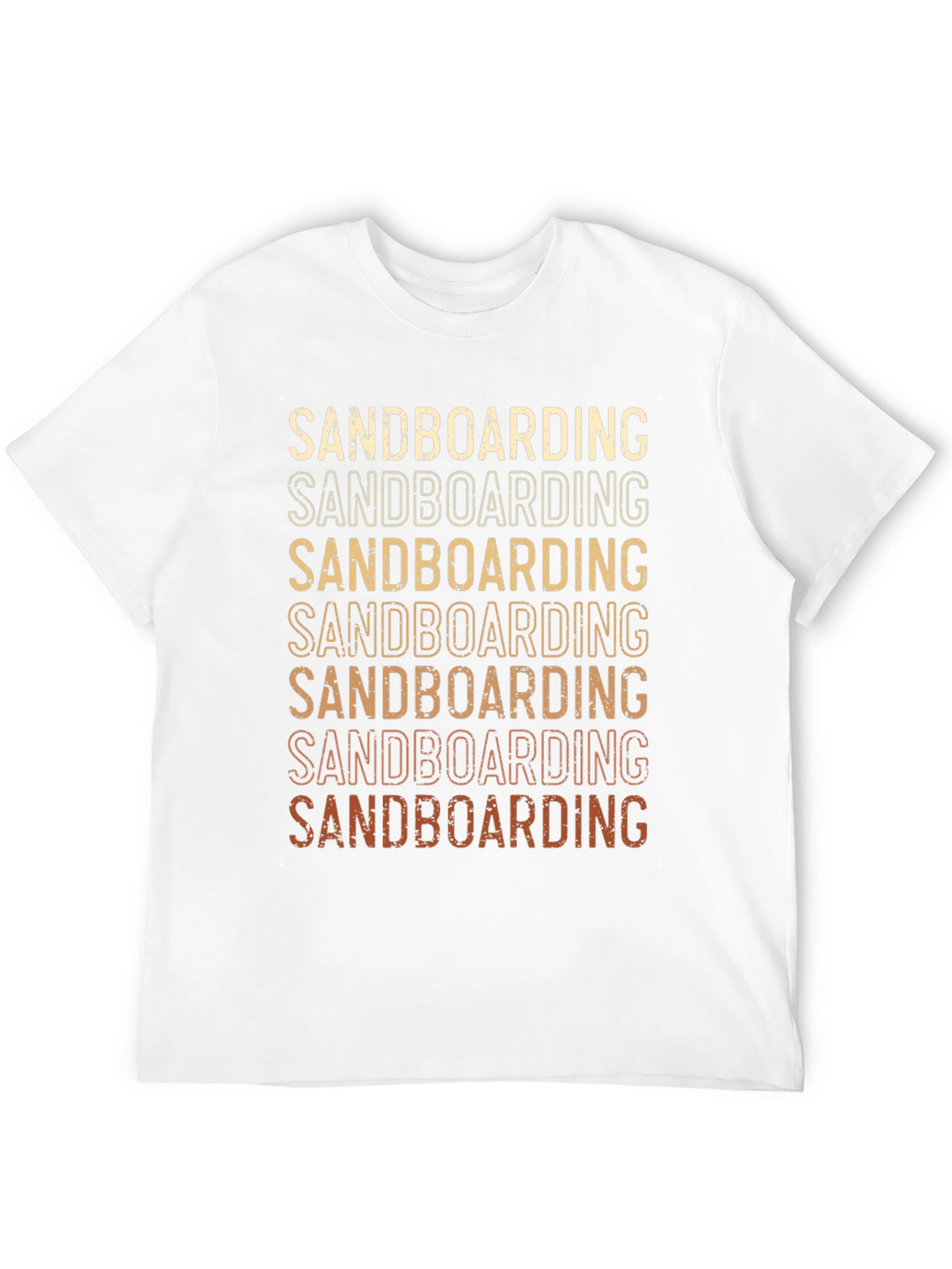 Sandboarding Retro Graphic Tee - Black