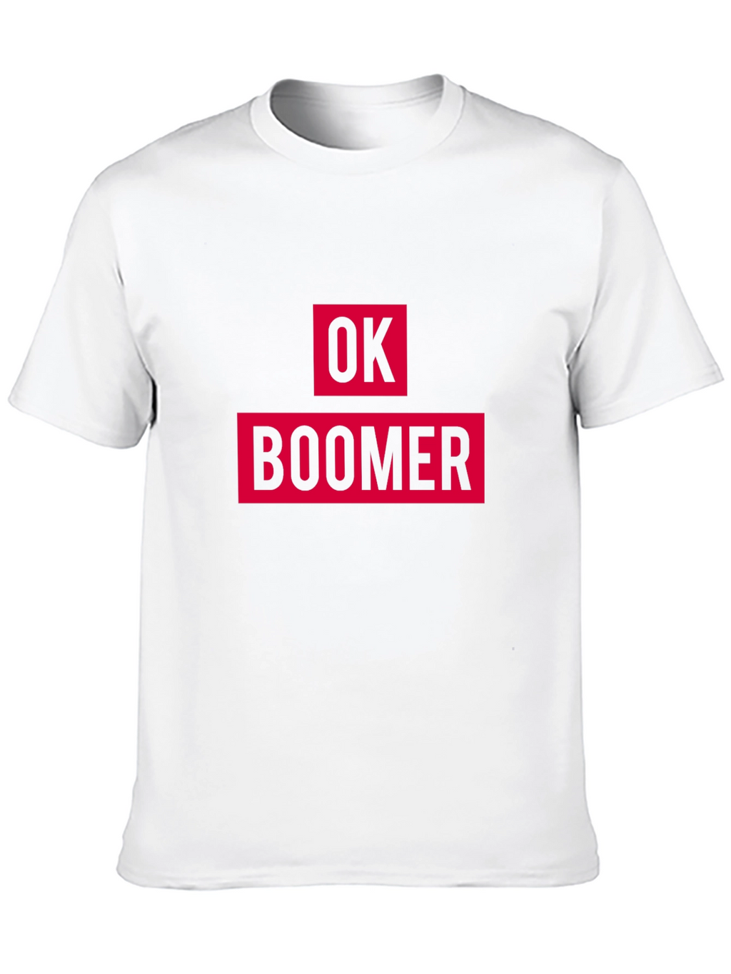 Ok Boomer Graphic Tee - Black Cotton T-Shirt